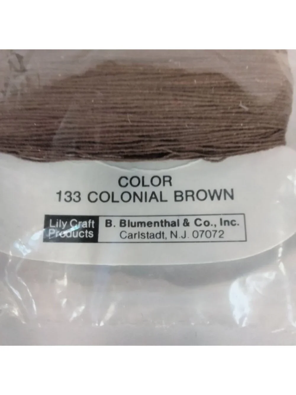 Lily Candle Wick Yarn  Colonial Brown 133 50 Yards Cotton 4 Strands 3 Ply Craft - Picture 2 of 5